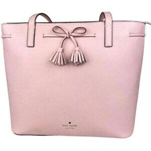 Kate Spade NY Hayes Pink Leather Shoulder Bag Medium